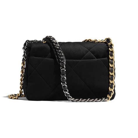 borsa chanel velluto nero|Borsa da sera, Velluto & metallo effetto dorato, nero .